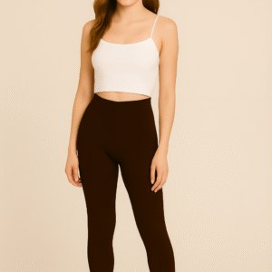 Ankle Length Leggings – Coffee