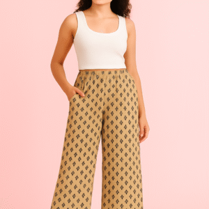 Printed Palazzo – Deep Skin A