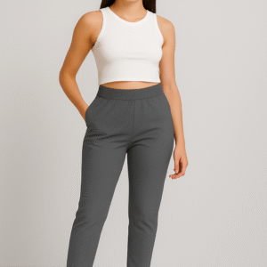 Straight Pant – Grey