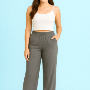 Pocket Palazzo – Grey