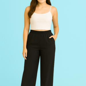 Pocket Palazzo – Black