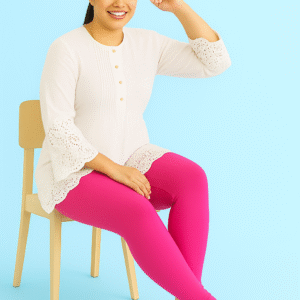 Plain Leggings – Pink