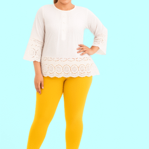 Premium Legging – Gold Yellow