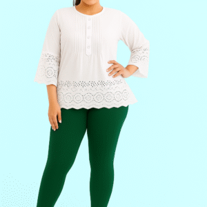 Premium Legging – Bottle Green