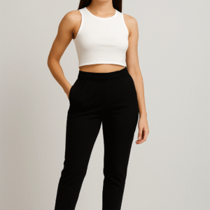 Straight Pant – Black