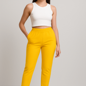 Straight Pant – Mustard