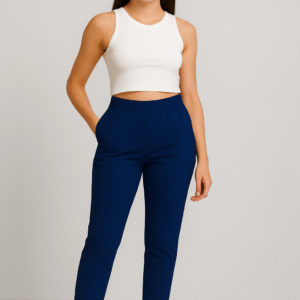 Straight Pant – Navy Blue