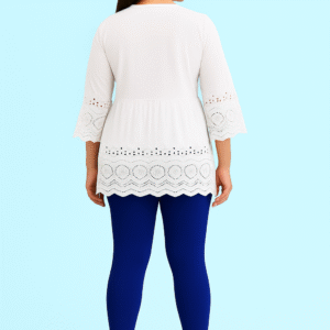 Plain Leggings – Navy Blue