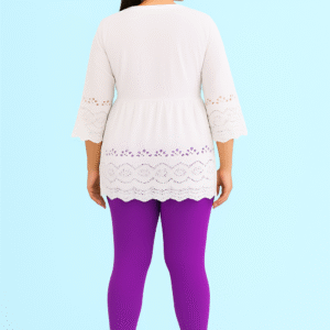 Plain Leggings – Purple