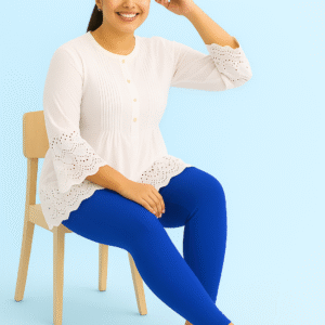 Plain Leggings – Royal Blue