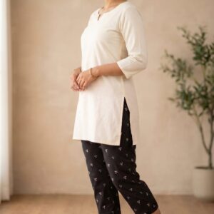 Printed Capri – Black