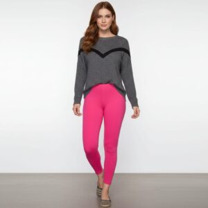 Ankle Length Leggings – Pink
