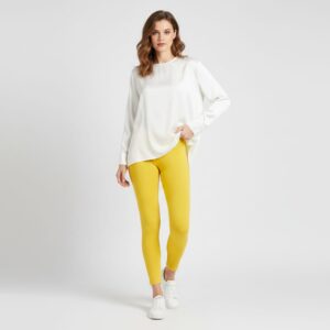 Ankle Length Leggings – Yellow