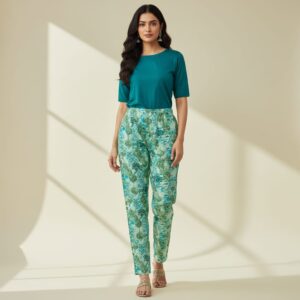 Printed Track Pants