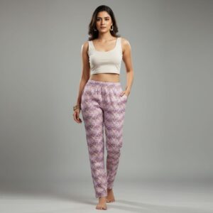 Printed Track Pants
