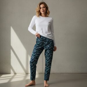 Printed Track Pants