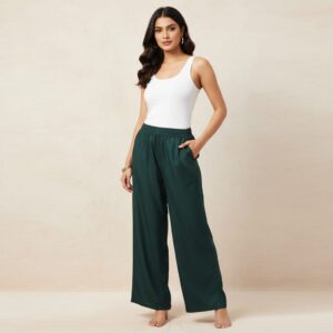 Pocket Palazzo – Botal Green