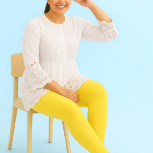 Plain Leggings – Yellow